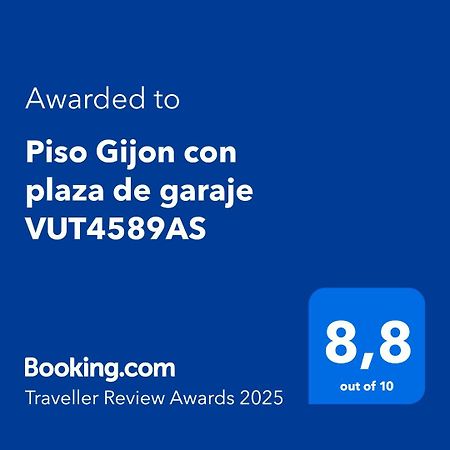 Апартаменты Piso Gijon Con Plaza De Garaje Vut4589As Экстерьер фото